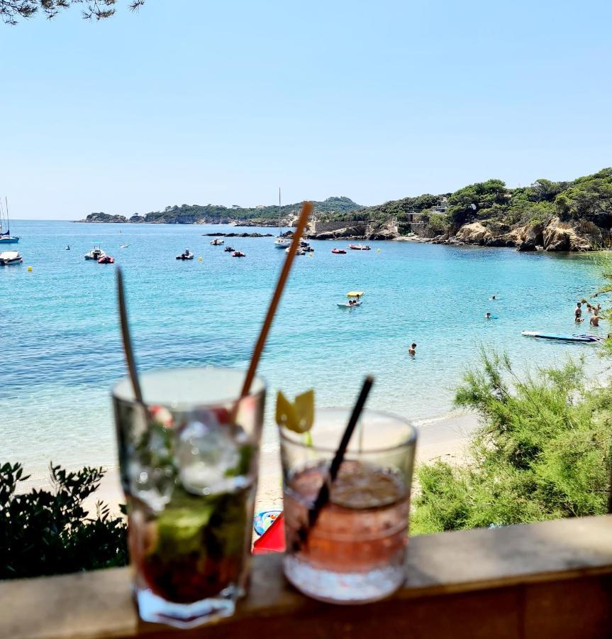 Ferienwohnung Hameau Des Amandiers - Vue Mer, Golf Et Vignes Saint-Cyr-sur-Mer Exterior foto